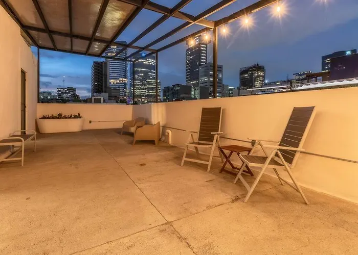 L203 New 1bdrm 1bath Ac Rooftop Holiday home