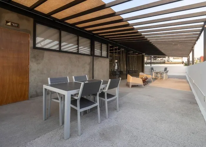 L203 New 1bdrm 1bath Ac Rooftop Holiday home Mexico City