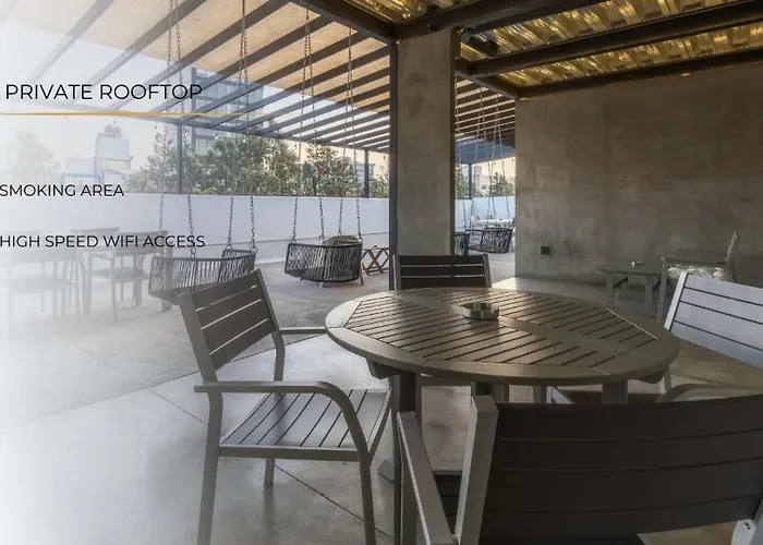 L203 New 1bdrm 1bath Ac Rooftop Holiday home